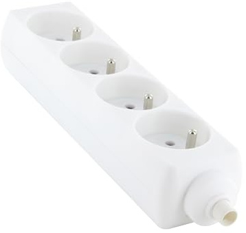 Chacon Multiprise 4 X 16 à sans Cordon -Blanc (FR)