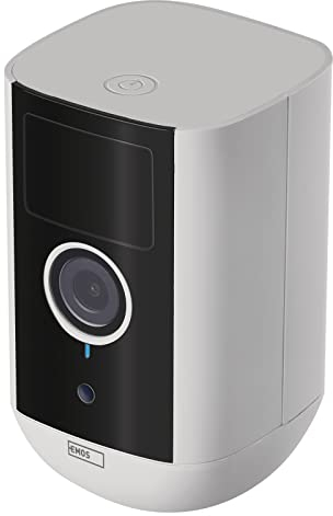 EMOS GoSmart universale Überwachungskamera mit WiFi und App, Indoor/Outdoor 1080p IP-Kamera, kabellose Smart Home Haustierkamera kompatibel mit Alexa, Google Assistant
