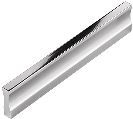 SOTECH Möbelgriff LONA BA 128 mm Chrom poliert Aluminium Griffleiste Küchengriff