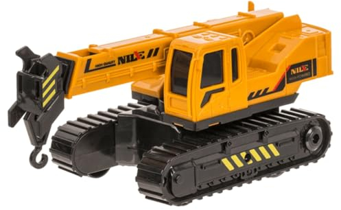 ootb Baustellenfahrzeug, mobiler Kran, mit Reibung, Spielzeug, 21 cm