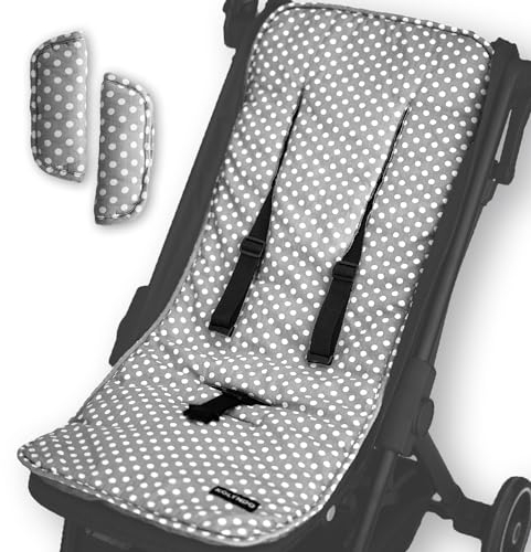 Universal Sitzauflage Buggy - Kinderwagen Einlage sommer & winter - Antischwitzauflage Kindersitz - atmungsaktive sitzauflage babyschale - Buggy Auflage - kinderwagen sitzauflage