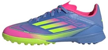 adidas Performance F50 League TF Stealth Victory Kids blaugelbrosa, 33,5 Kinder
