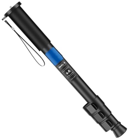 Monopiede in alluminio con manico in schiuma isolante per uso multiplo e ampia compatibilità DSLR monopiede