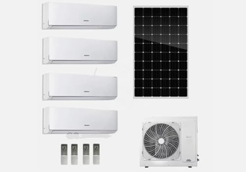 36000BTU Solar Inverter Multi 18k Zones Split Air Conditioner & Heater - 2 Zones