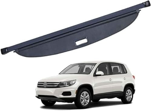 Kofferraum-Abdeckung Für VW Tiguan 5N 2009-2016, Schutz Der Privatsphäre Abdeckung Hutablage Cargo Cover.