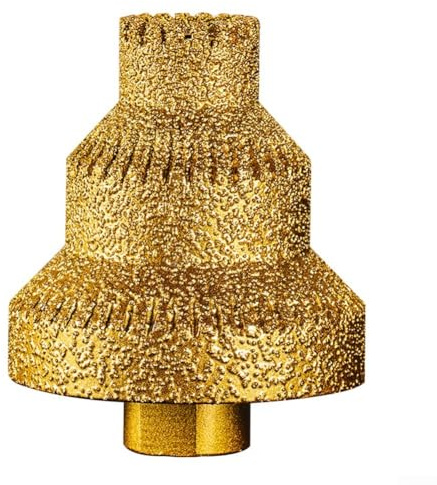 Broca escalonada de 20-50 mm, cortador de agujeros de metal de esmeril premium para madera y aluminio, diseño de flauta recta suave para agujeros limpios en proyectos de taller (B)
