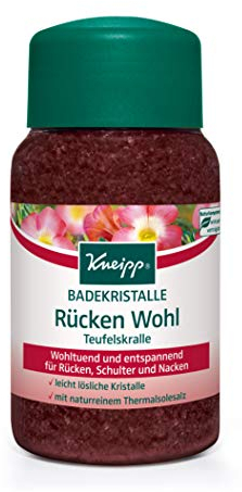 Kneipp Badekristalle Rücken Wohl Teufelskralle, 2er Pack (2 x 500 g)