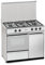 Meireles G 2940 V - Cocina (44 L, Gas natural, 44 L, Gas, Giratorio, Frente) Acero inoxidable