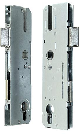 KFV Reparatur Schlosskasten Hauptschloss AS 8250 Dornmaß: 35mm (32mm) / Entfernung: 92mm, incl. SN-TEC® Montagematerial zum Schrauben und Nieten & SN-TEC® Montageanleitung