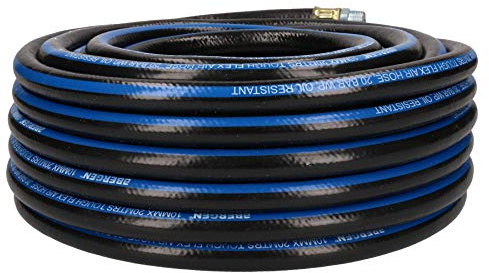 20M 65FT Compresseur aérienne Air Tuyau 10mm interne en caoutchouc + Raccords