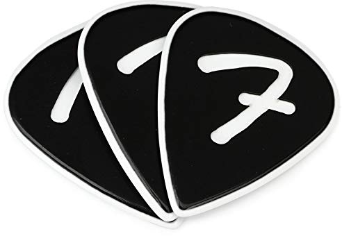 Fender® F-Grip 351 Picks, black (3)