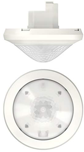 Theben 2080525 - Rilevatore di presenza a soffitto a 360°, IP54, colore: Bianco