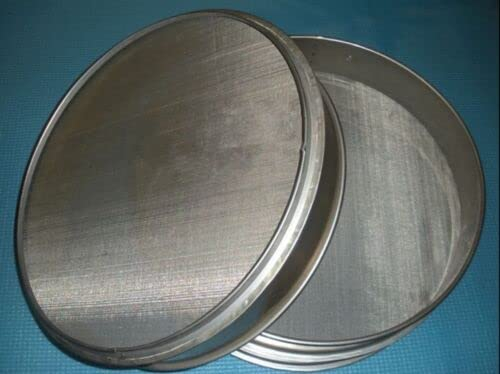 Tamiz del acero inoxidable de los 30cm para la máquina vibratoria eléctrica del tamiz de la harina china