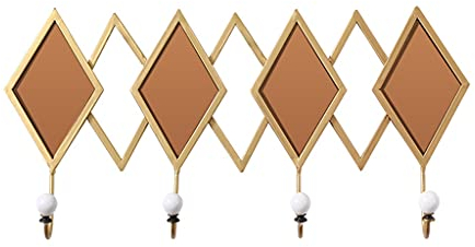 NATWEE Nordischer Haken aus Schmiedeeisen, dekorativer Kleiderhaken, Wandgarderobe, Tür, Schlüsselaufhängung It's so Kind of You