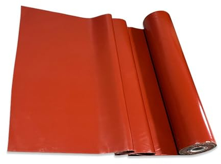 Feuerfeste Isolierdecke,hitzebeständige Matte, Silikonglasfasertuch, Feuerfeste Unterlage, wasserdicht(Thickness1.5mm)