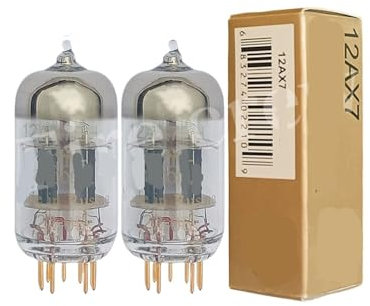 UIHMSWYAL 12AX7 Röhre Pin Upgrade ECC83 6N4 5751 HiFi Audio Röhrenverstärker Kit DIY mit Vier Kanälen(2pcs Matched Pair)