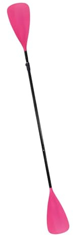 Aymzbd Kajakpaddel mit Schaft aus Aluminiumlegierung, Kajakruder, Paddleboard-Paddel für Wassersport, Kanufahren, Wassersport, Rafting, Bootfahren, Rosa
