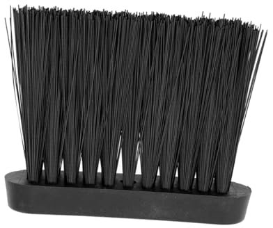 LABRIMP Fireplace Cleaning Brush Soft Bristle Head Chimney Brush for Ash Sweeping and Hearth Maintenance in European Homes Replacement Mini Broom for Efficient Cleaning