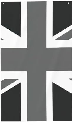 Bandera nacional del Reino Unido impresa al aire libre, bandera decorativa para jardín, patio, buzón, porche, terraza, decoración