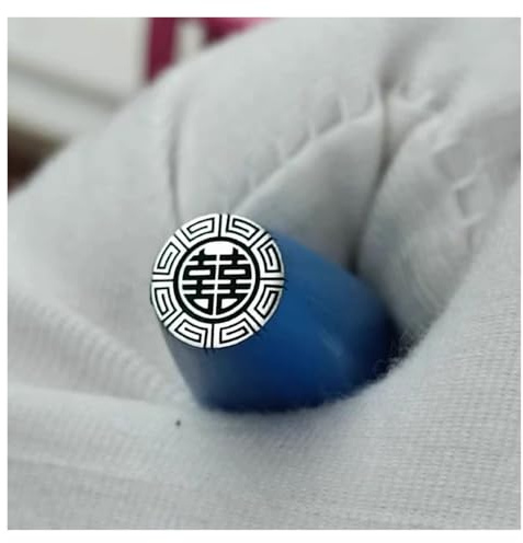 CYHTYM Schlagzahlen Metallstempel-Designstempel, Schnitzwerkzeug aus Kohlenstoffstahl, für Heimwerker, Schmuck, Leder, Töpferton(8mm)
