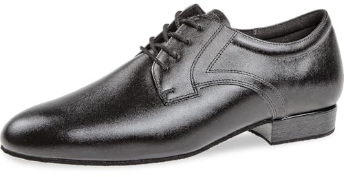 Diamant Hommes Chaussures de Danse 085-075-028 - Cuir Noir - Normale - 2 cm Standard [UK 8]