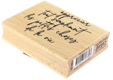 Florilèges Design Stempel, Farbe Holz, 60 x 80 mm