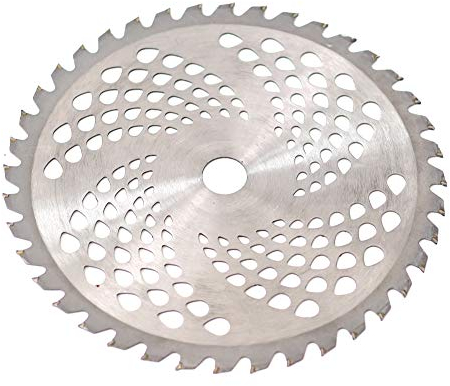 Lama per sega circolare in metallo duro, per decespugliatore, 255 x 25,4 mm, 40 pezzi