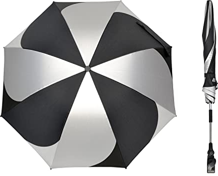 ZjRight Universal Sonnenschirm Sonnenschutz für Kinderwagen & Buggy - UV Schutz 50+ / 72 cm Durchmesser, für Rund- und Ovalrohre