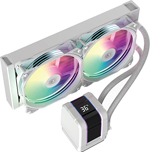 SIMPLETEK - Dissipatore Gaming RGB Con Ventole Per CPU | Socket: LGA 1155 1150 1151 1366 2011 AM2 FM1 FM2 754 AM3 AM4 AM2+ AM3+