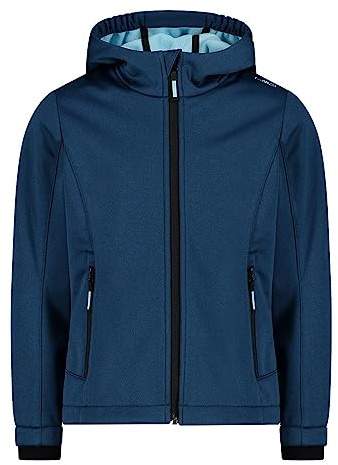 CMP Unisex barn barn G-jacka med fast huva softshelljacka