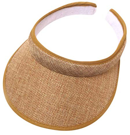 SKFLABOOF Sonnen Sonnenschutz Hut Visoren Cappy Atmungsaktiv Schirmmützen Head Visor Cap Sommer Sport Mütze Sonnenvisier Sonne 80Er Running Kappe Sonnencap Kopftuch Sonnenschutz Kopf