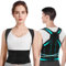 kungfuren Posture Correcteur Dos Droit Femme: Ceinture Dorsale Homme Redresseur de Dos - Réglable Correcteur pour Maintien du Dos Droit du Cou et des Épaules Noir Profond (XL)