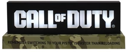 NEAMEDIA ICONS Call Of Duty - The Official Light, Offizielle Lizenz, Led-Lampe Videospiel-Logo, Stimmungslicht Gaming Room