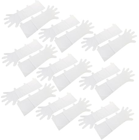 BESTYASH 10paare Lange Feuchtigkeitshandschuhe für Trockene Hände Touchscreen-kompatibel Einweg-handmasken für Diy-handpflege Bequeme Passform und Umfassende Abdeckung