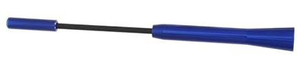 LALADEFIEE Antenne de Remplacement Automobile Aluminium Alliage Antenne Courte pour Am FM Accessoire Extérieur pour Voitures Camions et SUV