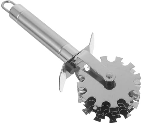 jojofuny Batticarne Acciaio Inox 5 Ruote, Strumento Leggero per Ammorbidire la Carne, Utensile per Intenerire Bistecca per Cucina Domestica