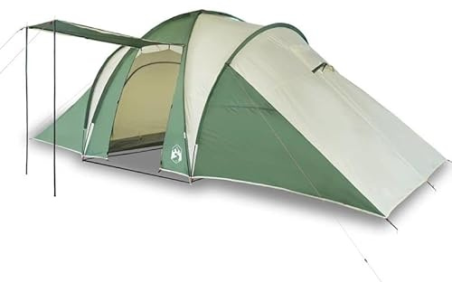 Tienda familiar para 6 personas, tienda de campaña de cúpula impermeable y resistente al viento, ideal para camping, festivales y aventuras al aire libre, montaje rápido y duradero