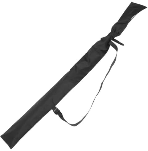 VILLCASE Black Cloth Carry Case with Backpack Style Design for Swords and Knives for Practice Halloween Cosplay Party