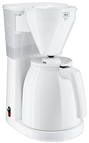 Melitta 1010-05 wh Easy Therm Kaffeefiltermaschine -Thermkanne -Tropfstopp -Schwenkfilter weiß