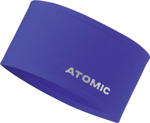 ATOMIC ALPS HEADBAND - Electric Blue - Stirnband für Tourengeher - Ohrenschützer mit integriertem Schweißband - Bequeme Ohrenwärmer im ATOMIC-Design - Stirnbänder für den Winter-Sport