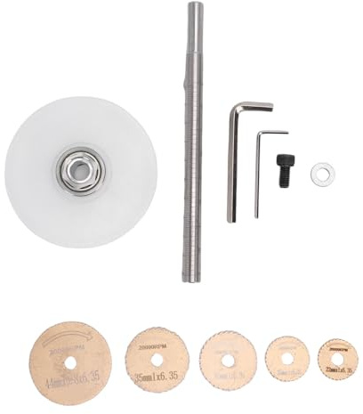 Garosa Herramienta de Cortador de Tubería Interior, 5 Cortadores 22 Mm 25 Mm 32 Mm 35 Mm 44 Mm con Guía Ajustable y Disco Grande de 3 Pulgadas, para Tuberías de Plomería de Plástico de