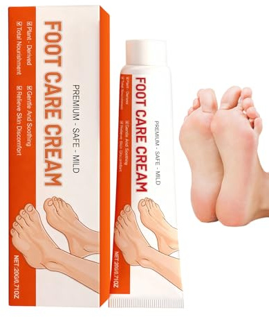 Holdes Crema per i piedi - Riparazione Crema Idratante Non Grasso,Tacchi Nutrienti Della Pelle Burro - Per Raccato Morto Ginocchio Gomito Corpo Notte Giornaliero Viaggio Casa Doccia Inverno