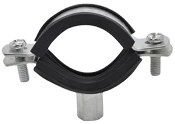 HF Mont Passar 13-315 mm rör OD M8 M10 hona rörklämma fäste Stödhängare Fast VVS Vatten(Fit 60-64mm Pipe OD)