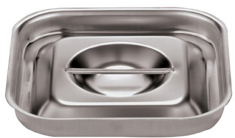 Paderno 44502-04 Couvercle pour Bain Marie 15,5 cm-Acier Inoxydable
