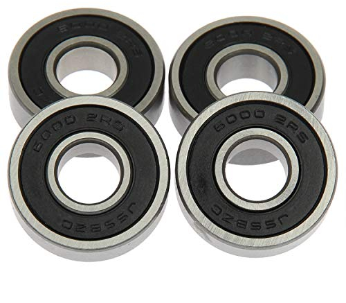 4 Stück 6000 2RS Kugellager für Mach1 Elektro Scooter Benzin Scooter Pocket Bikes lager felgen