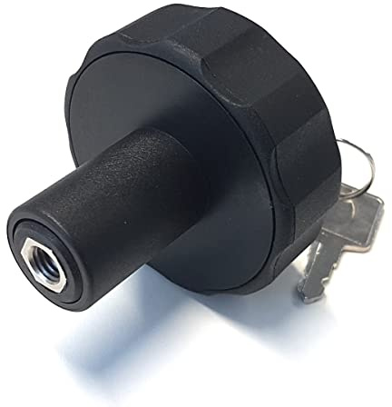 Volkswagen 1H0071734 - Tuerca de mordaza M8 con cerradura, 1 unidad