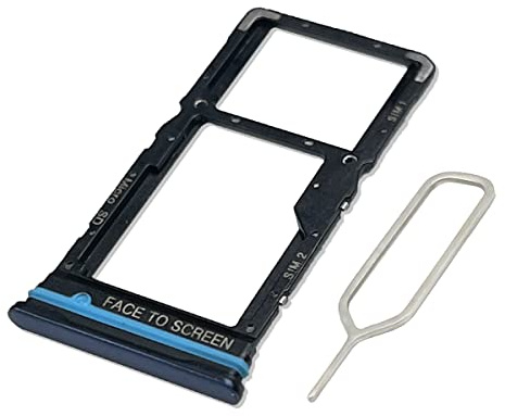 Eonpam Tiroir Carte SIM pour (Xiaomi Mi 10T Lite) Support Qualité d'origine Remplacement Plateau Memory SD Slot Carte SIM avec Aiguille SIM(Gris)