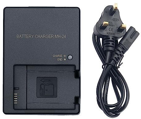 MH-24 Cameras Charger for Nikon EN-EL14 EN-EL14A Battery D3100 D3200 D3300 D3400 D3500 D5100 D5200 D5300 D5500 D5600 P7000 P7100 P7700 P7800 SLR Quick Power Supply