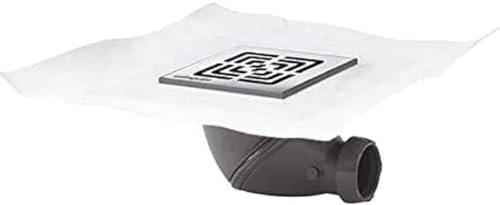 Wirquin 30723966 Slim+ Mikado - Tapón para ducha a ras de suelo, cromado