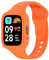 SMYAOSI Cinturino per Redmi Watch 3/Redmi Watch 3 Lite, Silicone Ricambio Cinturini, Sportivo Braccialetto con Cassa Custodia per Redmi Watch 3, Cinturino Regolabile per Donna e Uomo (Arancione)
